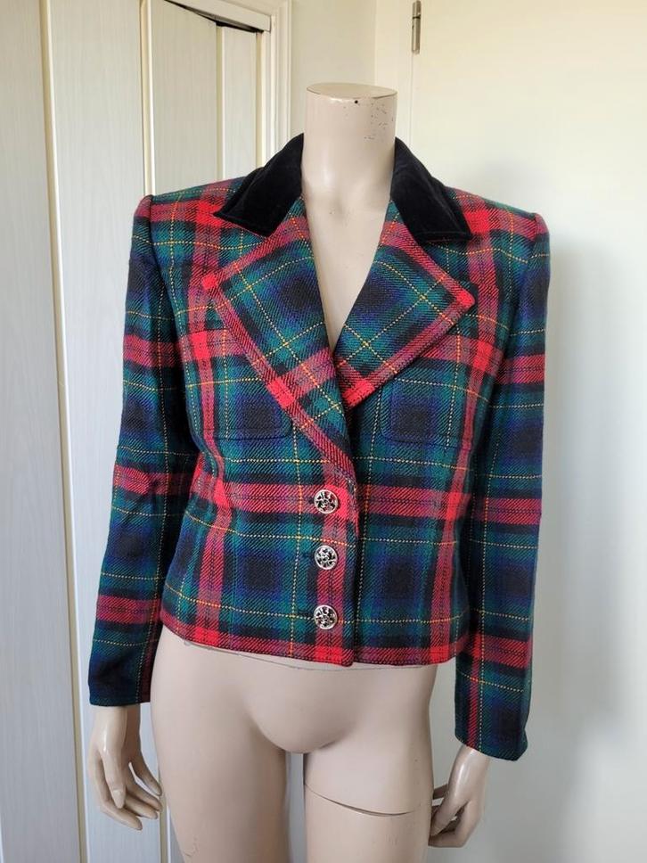 Designer parel Saint Lauren jasje maat 38, Kleding | Dames, Jasjes, Kostuums en Pakken, Zo goed als nieuw, Jasje, Maat 38/40 (M)