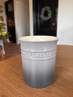 Le Creuset Spatelpot 1L - Flint Grijs, Ophalen of Verzenden, Zo goed als nieuw