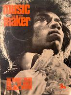 Music Maker Juni 1969 - Jimi Hendrix, Boeken, Tijdschriften en Kranten, Ophalen of Verzenden, Zo goed als nieuw, Muziek, Film of Tv