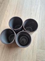 4 Grote Mokken met Reactief Glazuur, Ophalen