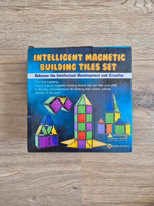 Desire Deluxe Magnetische Bouwstenen - 37st - NIEUWSTAAT!, Kinderen en Baby's, Speelgoed | Educatief en Creatief, Zo goed als nieuw