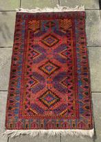 Perzisch Iran handgeknoopt vloerkleed tapijt kleed 86x135 cm, Antiek en Kunst, Ophalen