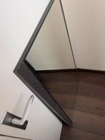 Mooie spiegel met donker houten frame – 110 x 67 cm, Ophalen, Zo goed als nieuw, 100 tot 125 cm, Minder dan 100 cm