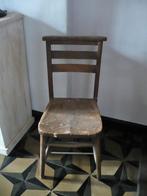 Landelijke sobere stoere oude keukenstoel, Ophalen