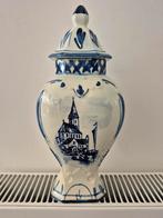 Delfts Blauw Pot/Vaas met Deksel, Antiek en Kunst, Ophalen of Verzenden
