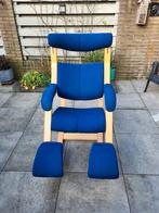 Stokke Gravity Stoel - Blauw, Ophalen, Gebruikt, Blauw, Eén