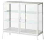Vitrinekast ikea, Huis en Inrichting, Ophalen, 100 tot 150 cm, Minder dan 100 cm, 25 tot 50 cm