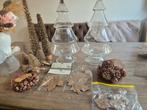 Riviera maison glazen kerstbomen met riviera maison inhoud, Ophalen, Nieuw