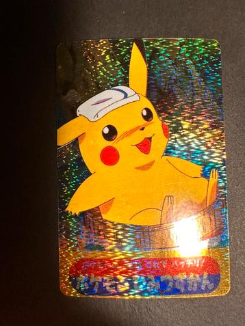 Rare Vintage Pikachu en Raichu Pokemon kaarten beschikbaar voor biedingen