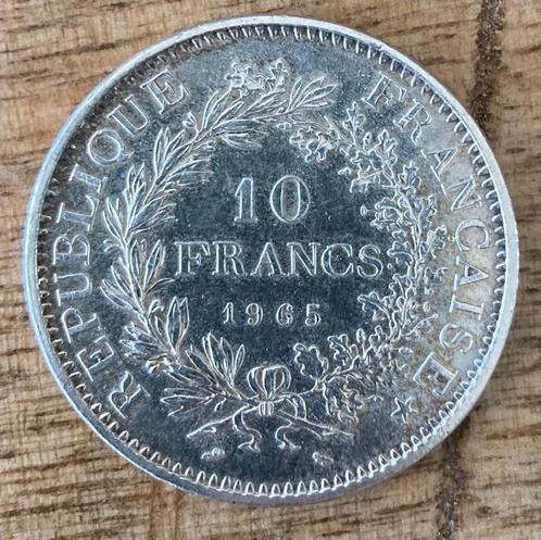 10 Franc 1965 Frankrijk, Postzegels en Munten, Munten | Europa | Niet-Euromunten, Losse munt, Frankrijk, Zilver, Ophalen of Verzenden