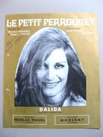 Dalida: "Le Petit Perroquet", Zang, Gebruikt, Ophalen of Verzenden, Artiest of Componist