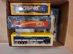 Doos vol Lion Toys vrachtwagens 1:50, Hobby en Vrije tijd, Modelauto's | 1:50, Ophalen of Verzenden, Zo goed als nieuw, Bus of Vrachtwagen