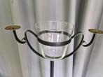Smeedijzeren kandelaar, Huis en Inrichting, Woonaccessoires | Kandelaars en Kaarsen, Ophalen of Verzenden, Zo goed als nieuw, Overige materialen