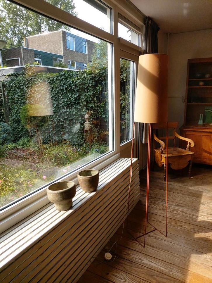 FrauMaier Staande Lamp - Nieuw in Verpakking, Huis en Inrichting, Lampen | Vloerlampen, Nieuw, 150 tot 200 cm, Metaal, Stof, Ophalen of Verzenden