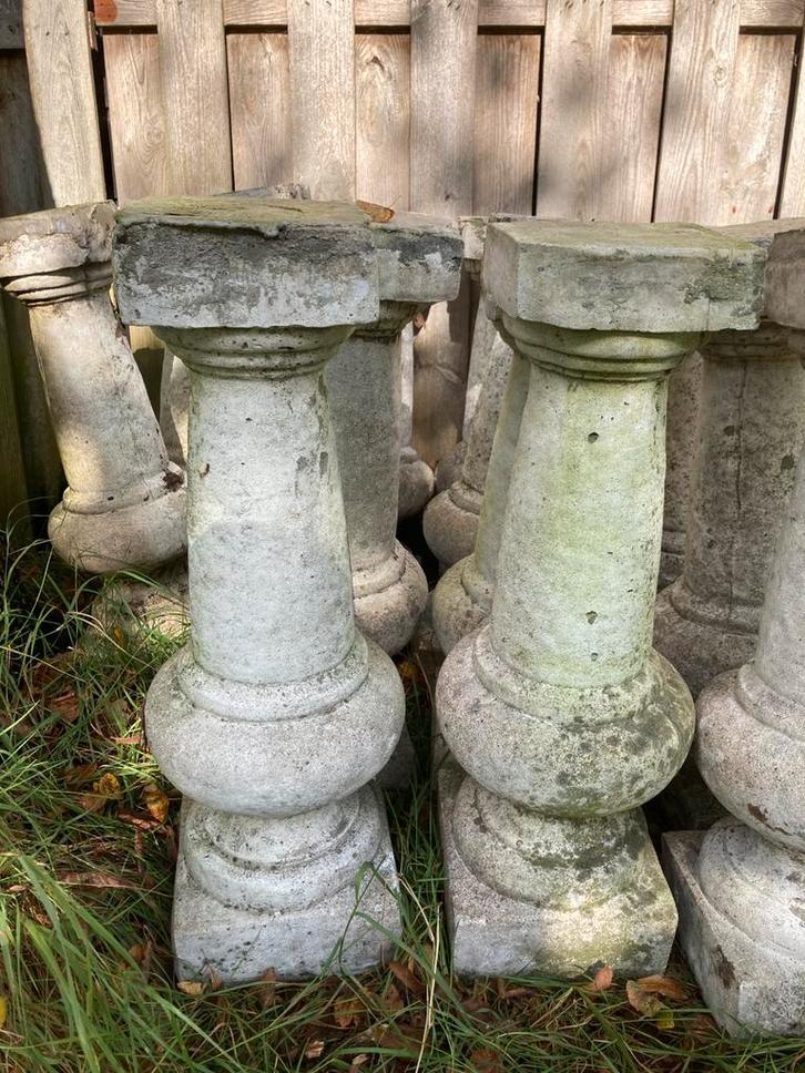 Betonnen baluster, pilaar, sokkel, zuil (031024), Tuin en Terras, Tuinhekken en Hekwerk, Gebruikt, Overige materialen, Ophalen