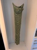 F&P Boutique Groene Lange Jurk - Maat S, Ophalen of Verzenden, Zo goed als nieuw, Maat 36 (S), Onder de knie