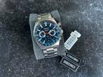 Seiko chronograph horloge, Seiko, Blauw, IOS, Ophalen of Verzenden