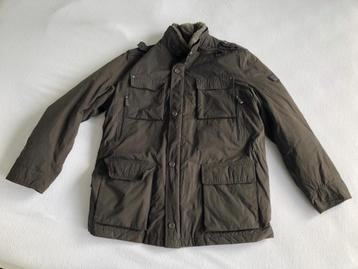 Winterjas donker groen merk Bugatti maat 54 als nieuw beschikbaar voor biedingen