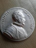 Medaille tin/zink, Ophalen of Verzenden, Overige materialen, Buitenland