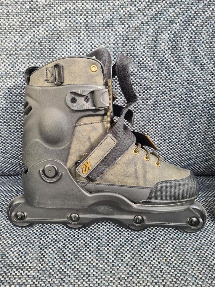 Bijna nieuwe UNNATURAL K2 inline skates skeelers maat 43,5, Sport en Fitness, Skeelers, Zo goed als nieuw, Inline skates 4 wielen