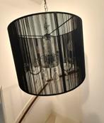 2 zwart met zilver kroonluchters, Ophalen of Verzenden, Zo goed als nieuw