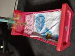 Doos met Baby Born spullen bed, bad, scooter, paarden, Ophalen, Gebruikt