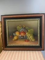 Schilderij fruit “stilleven”, Antiek en Kunst, Ophalen of Verzenden