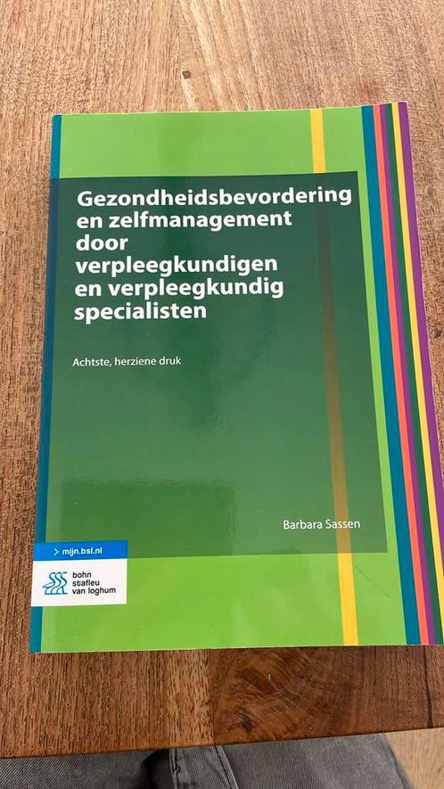 Gezondheidsbevordering en zelfmanagement door verpleegkundig, Boeken, Wetenschap, Nieuw, Ophalen of Verzenden