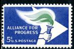 USA Verenigde Staten 1234-pf - Alliance of Progress, Postzegels en Munten, Postzegels | Amerika, Ophalen of Verzenden, Noord-Amerika