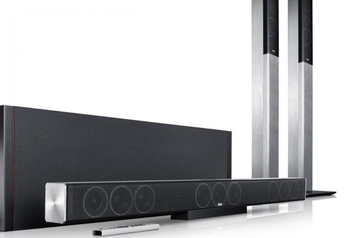 Teufel Cinebar Trios 5.1-Set L, Audio, Tv en Foto, Soundbars, Zo goed als nieuw, Met externe subwoofer, Ophalen