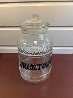 Rumtopf glazen pot, Glas of Glazen, Ophalen of Verzenden, Overige stijlen, Glas