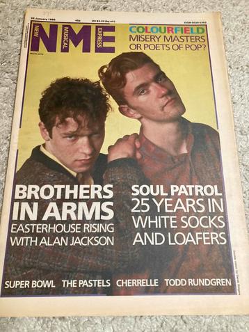 NME 1986 TODD RUNDGREN Easterhouse COLOURFIELD beschikbaar voor biedingen