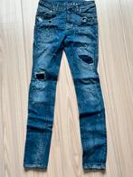 Skinny Jeans broek maat 29, Gedragen, Blauw, W28 - W29 (confectie 36), Ophalen of Verzenden