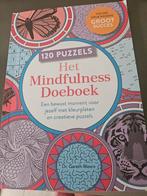 Het mindfulness Doeboek zgan Puzzelboek Zen relaxen, Ophalen of Verzenden, Zo goed als nieuw, Puzzelboek