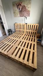 Wooden Pallets (10x) – Perfect for 180 x 200 Bed Frame, Doe-het-zelf en Verbouw, Hout en Planken, Ophalen, Minder dan 25 mm, Zo goed als nieuw