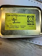 blikje van autorijschool jan jonker veendam, Verzamelen, Ophalen of Verzenden, Gebruikt, Overige, Overige merken