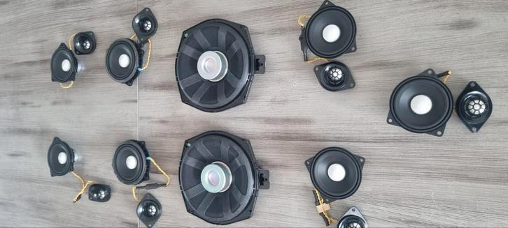 TOP HIFI LOGIC7 HARMAN-KARDON SPEAKERSET BMW F10 F11 F30 F31, Auto diversen, Autospeakers, Zo goed als nieuw, Ophalen of Verzenden
