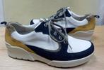 Durea GO sneakers wit met blauw combi maat 41 1/2 K, Thomas Edisonweg 1, 5151 DH Drunen, Wit, Ophalen of Verzenden, Info@durea.nl