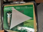 Schaduwdoek, driehoekig incl. bevestigingsmateriaal., Ophalen of Verzenden, Nieuw