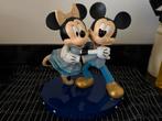 Disney big fig mickey & minnie mouse beeld, Ophalen, Mickey Mouse, Zo goed als nieuw, Beeldje of Figuurtje