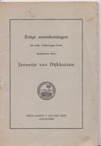 Enige aantekeningen uit mijn leven. Jannetje van Dijkhuizen, Gelezen, Christendom | Protestants, Ophalen of Verzenden, Jannetje van Dijkhuizen