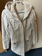 Dames parka, Kleding | Dames, Jassen | Winter, Ophalen of Verzenden, Zo goed als nieuw, Maat 38/40 (M), Wit