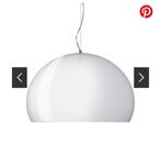 Kartell FL/Y 52 cm, Huis en Inrichting, Lampen | Hanglampen, Ophalen of Verzenden, Zo goed als nieuw, 50 tot 75 cm