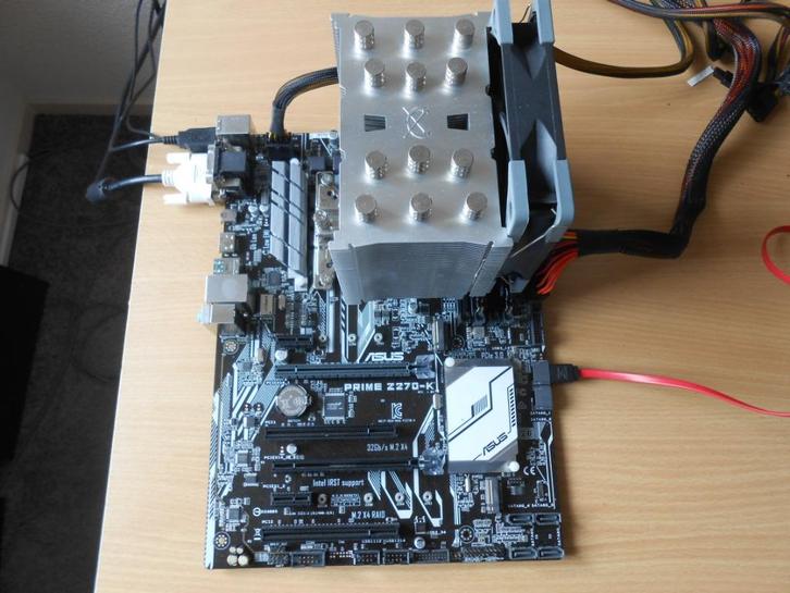 Upgrade setje Asus Prime Z270-K / i7 6700K  4GHz / 16gb, Computers en Software, Moederborden, Gebruikt, Intel, DDR4, Ophalen