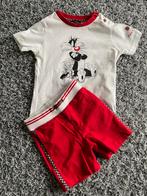 Monnalisa broekje 18 maanden met bijpassend shirt 3 jaar, Ophalen of Verzenden, Zo goed als nieuw, Setje, Monnalisa