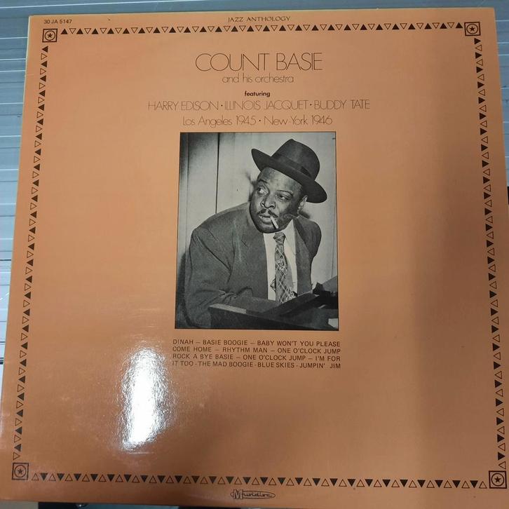 Count Basie - Jazz Anthology, Cd's en Dvd's, Vinyl | Jazz en Blues, Zo goed als nieuw, Jazz, 12 inch, Ophalen of Verzenden