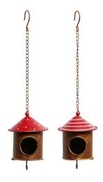 VOGELVOEDER HANGER - VOGELHUISJE - METAAL