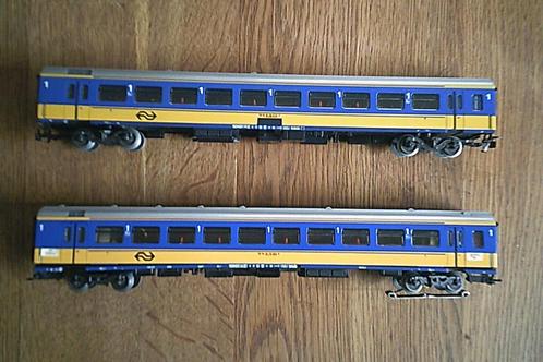 Marklin HO 2 Personenrijtuigen NS 1e klasse nr. 4164 en 4264, Hobby en Vrije tijd, Modeltreinen | H0, Gebruikt, Wagon, Wisselstroom