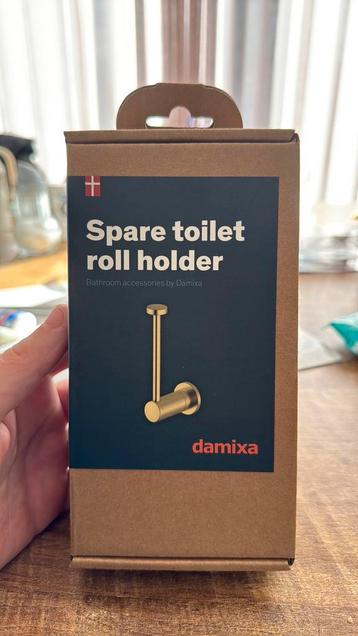 Damixa toiletrol houder (geborsteld goud) beschikbaar voor biedingen