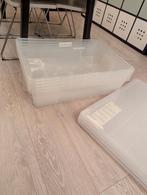 Box container Ikea Samla 55L 5stuks, Ophalen, Doos, Minder dan 40 cm, Nieuw